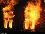 В поселке Чистополье Хабаровского района горел ангар с сеном