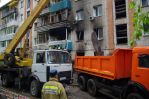 Завершены аварийно-восстановительные работы в квартирах на улице Даниловского в Хабаровске, пострадавших от взрыва бытового газа