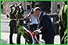 Губернатор Вячеслав Шпорт возложил венок к Монументу Победы в Минске