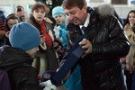 22.12.14 Аэропорт Хабаровск обслужил двухмиллионного пассажира с начала 2014 года