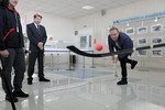 07.03.15 В аэропорту Хабаровск открылась фотовыставка «Хоккей с мячом на Дальнем Востоке»