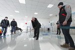 07.03.15 В аэропорту Хабаровск открылась фотовыставка «Хоккей с мячом на Дальнем Востоке»