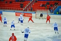 Чемпионат России по хоккею с мячом среди команд Суперлиги завершился в Хабаровске