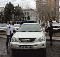Госавтоинспекция города Хабаровска поддержала проведение акции «Территория Авторадио»
