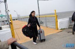 В Хабаровске открылась речная навигация. Первыми ей воспользовалась группа...