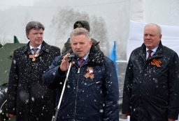 В селе Бельго открылся обелиск Славы участникам Великой Отечественной войны
