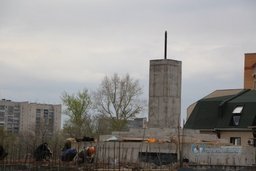 В Хабаровске завершено бетонирование постамента для установки стелы Города воинской славы