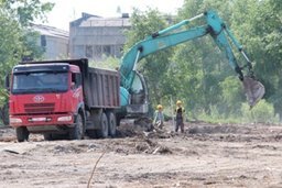 В Хабаровске набирает обороты строительство новой мусороперегрузочной станции «Южная»