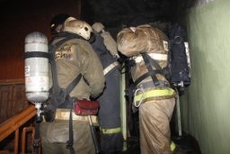 Огнеборцы Хабаровска ликвидировали загорание в доме на Матвеевском шоссе