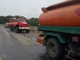 Пожарно-спасательные формирования принимали участие в ликвидации последствий ДТП в районе села Князе –Волконское