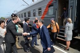 В Хабаровский край прибыл «Поезд дружбы Евразии» В Хабаровский край прибыл «Поезд дружбы Евразии»