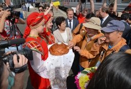 В Хабаровский край прибыл «Поезд дружбы Евразии» В Хабаровский край прибыл «Поезд дружбы Евразии»
