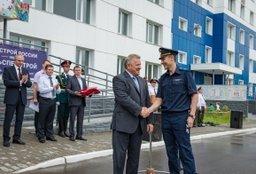 В Хабаровске сдали первые два дома в микрорайоне для военнослужащих «Волочаевский городок»