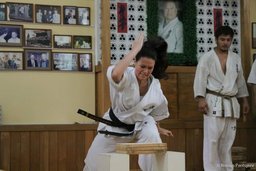 В Хабаровске прошла тренировка каратистов