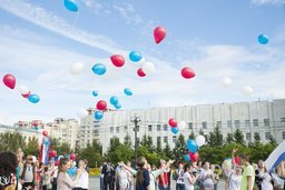 В Хабаровске прошло празднование Дня Российского флага