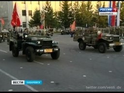 В Хабаровске начались репетиции военного парада