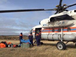 В Олекминский район вылетел вертолет с группой якутских спасателей