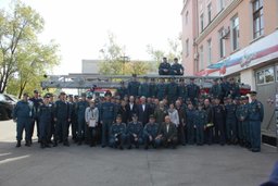 В Хабаровске отметили 85 летний юбилей 1 пожарно-спасательной части