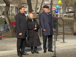 Мэр Хабаровска Александр Соколов поздравил жителей центральной части города с 78-й годовщиной образования Центрального района