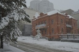 Сильный снег прогнозируют синоптики в Хабаровском крае к выходным