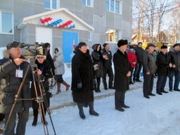 В поселке Майский сданы два дома для переселенцев из аварийного жилья