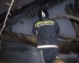 Добровольные пожарные принимали активное участие в ликвидации пожара в администрации сельского поселения в Охотском районе
