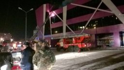 Хабаровские пожарные ликвидировали пожар в кинотеатре «Хабаровск»
