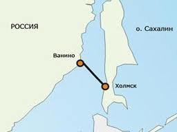Паромная переправа Ванино - Холмск закрыта до улучшения погодных условий на территории Сахалинской области