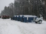 На опасных участках автодорог Крыма спасатели разворачивают пункты обогрева