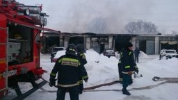Хабаровские огнеборцы ликвидировали пожар по улице Павловича в Хабаровске
