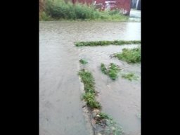 Потоп в Южном округе и на Пятой площадке Хабаровска